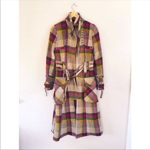 L.A.M.B. Plaid Coat